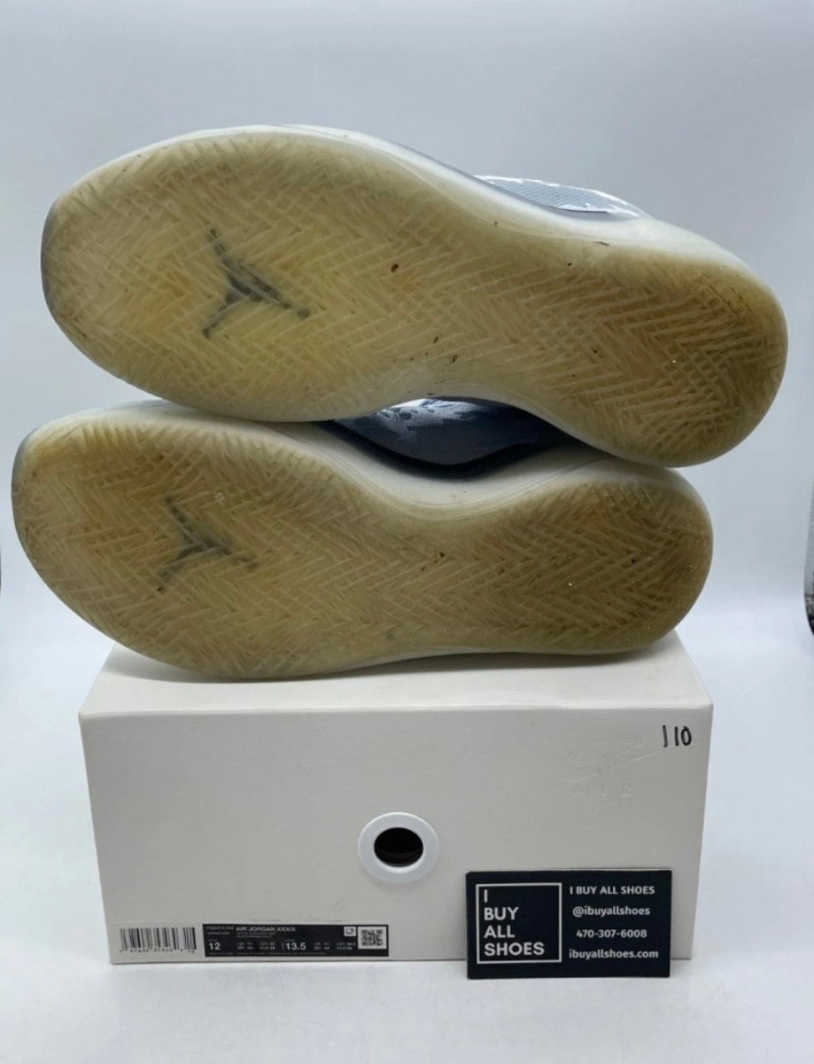 Jordan 39 Half Blue 12 (Moderately Worn Pre-Owned)JordanHalf Blue/Midnight Navy - Image 9