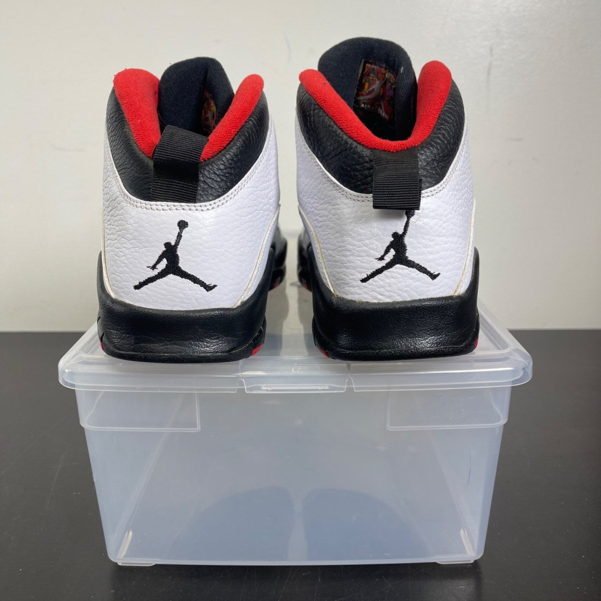 Jordan 10 Retro Double Nickel 10 (Moderately Worn Pre-Owned)JordanWhite/Black-True Red - Image 4
