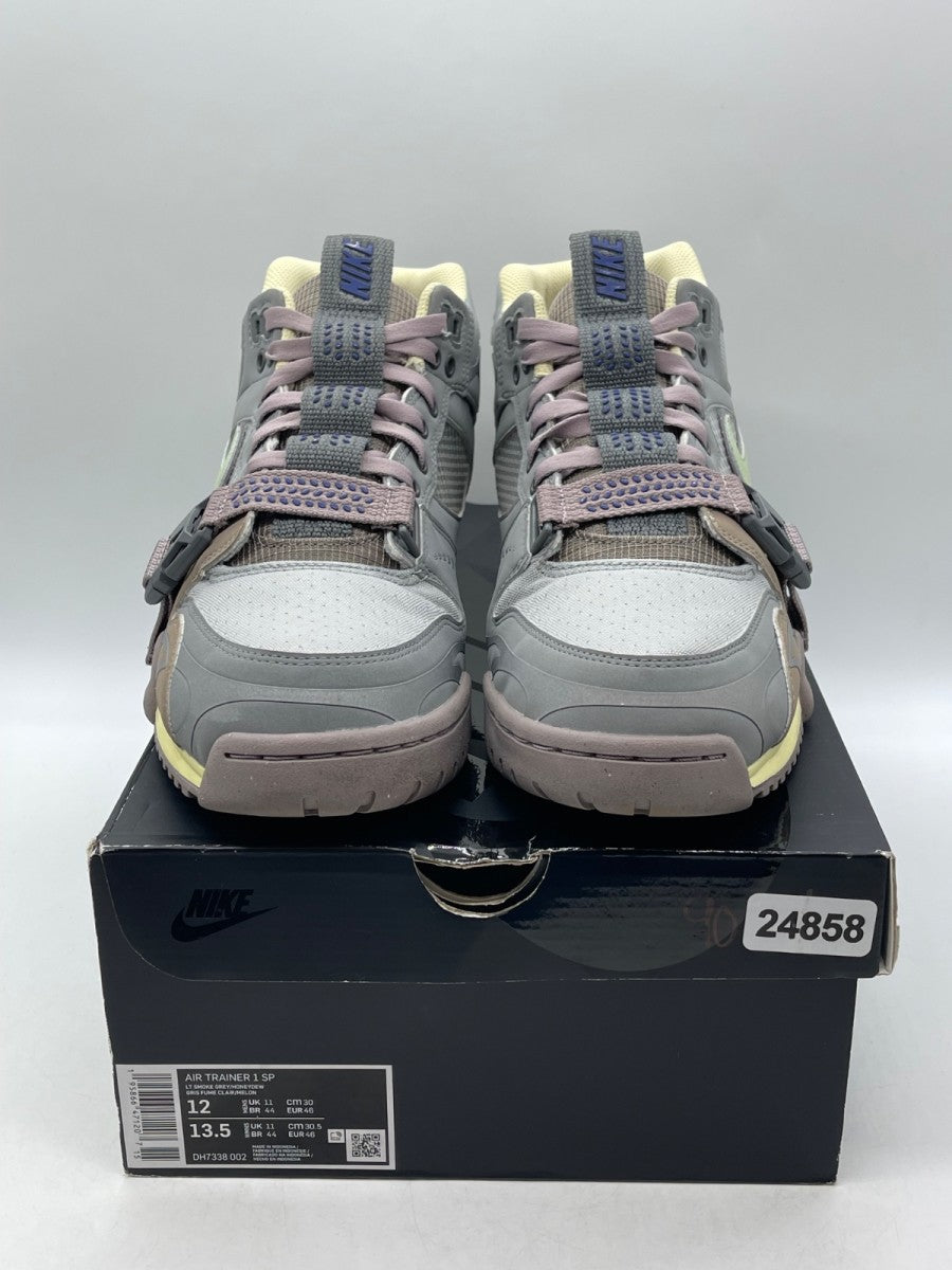 Nike Air Trainer 1 Utility SP Light Smoke Grey Honeydew Particle Grey 12 (Moderately Worn Pre-Owned)NikeLight Smoke Grey/Honeydew-Particle Grey - Image 2