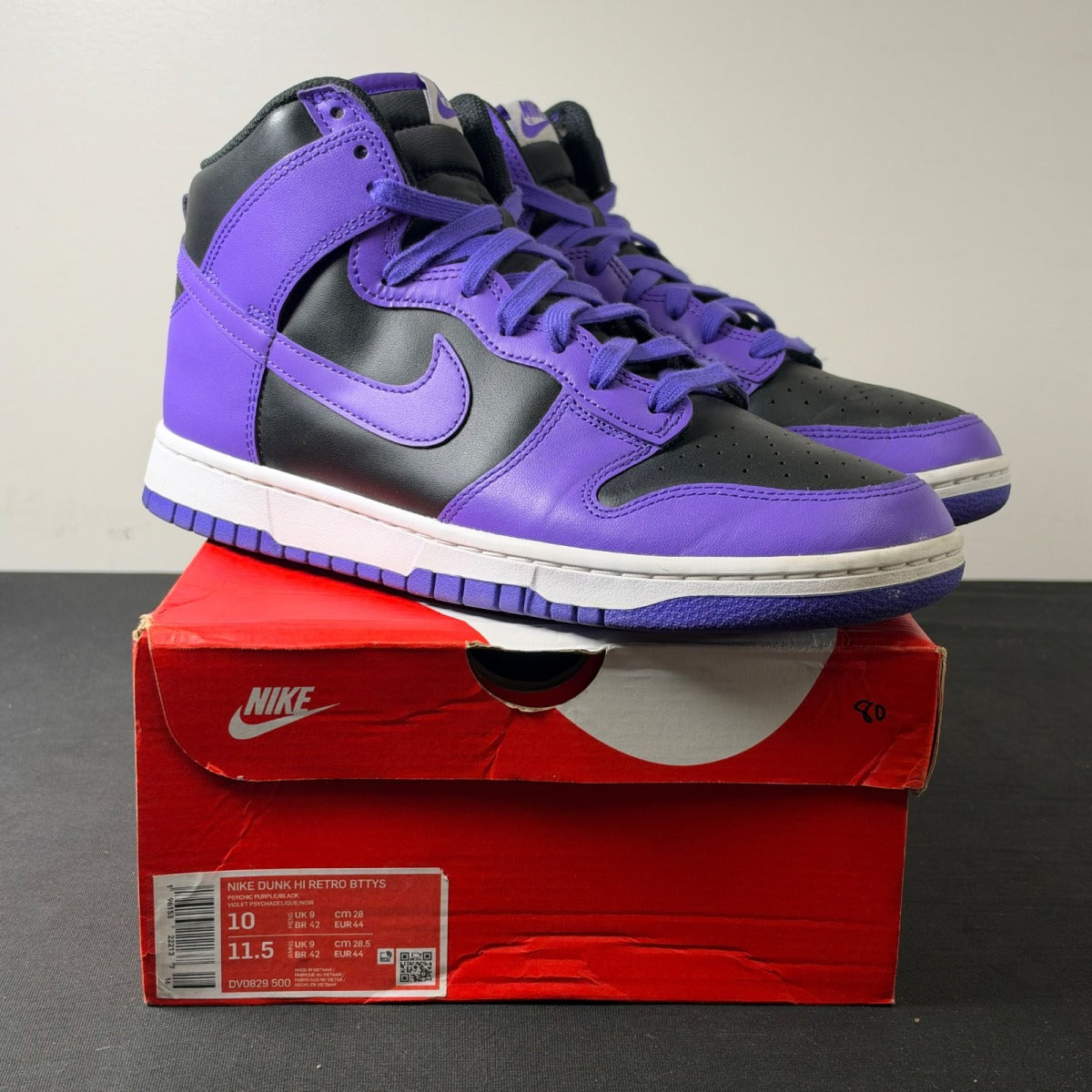 Nike Dunk High Retro BTTYS TCU (Size 10) - Image 1