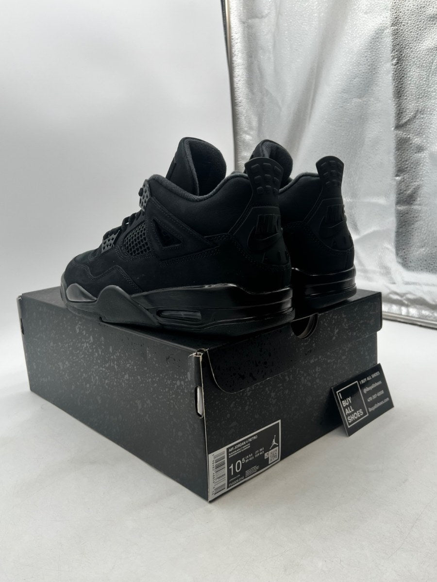 Jordan 4 Retro Black Cat (2025) 10.5 (VNDS Pre-Owned) - Image 4