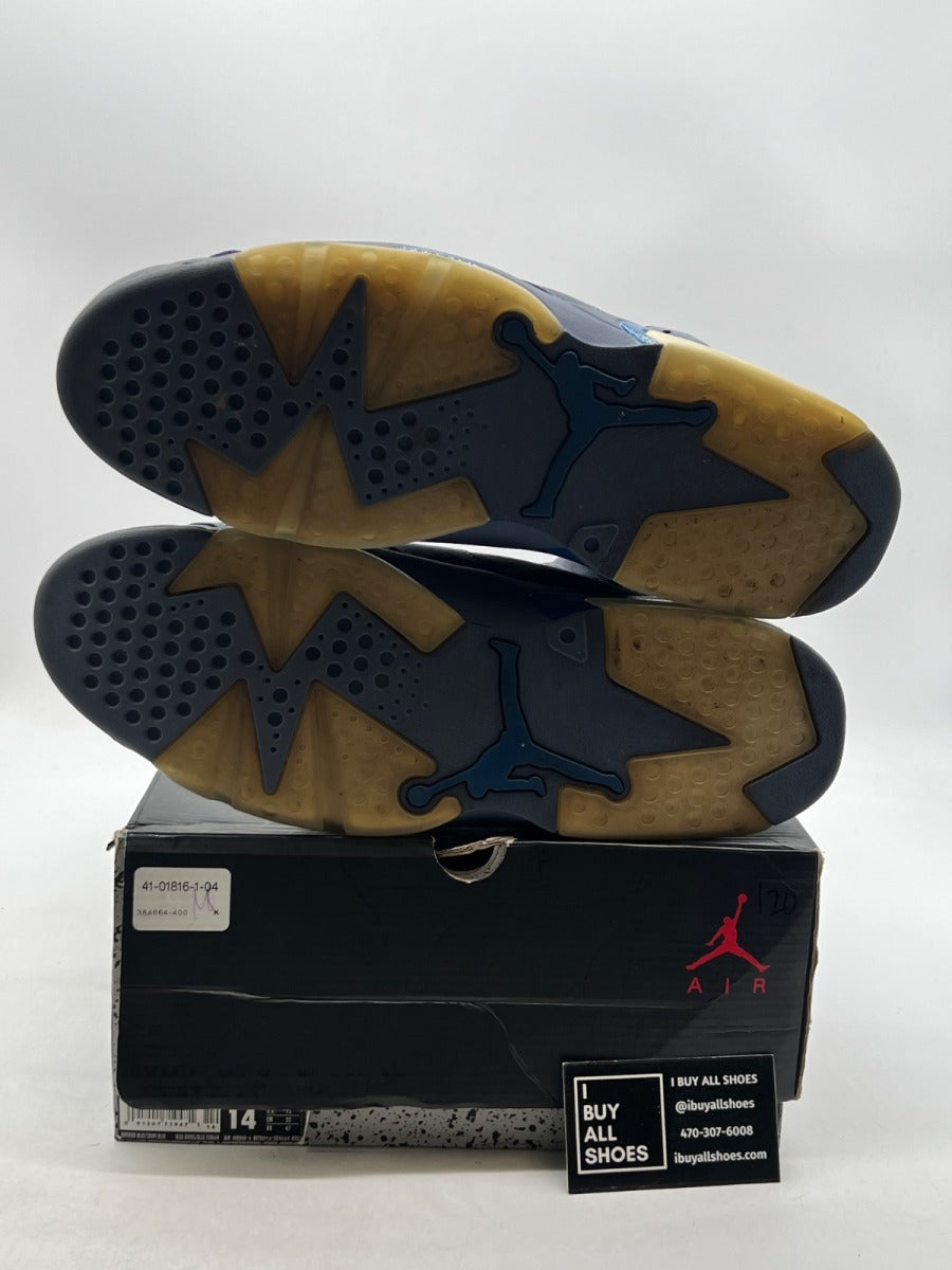 Jordan 6 Retro Diffused Blue 14 (Moderately Worn Pre-Owned) - Image 8