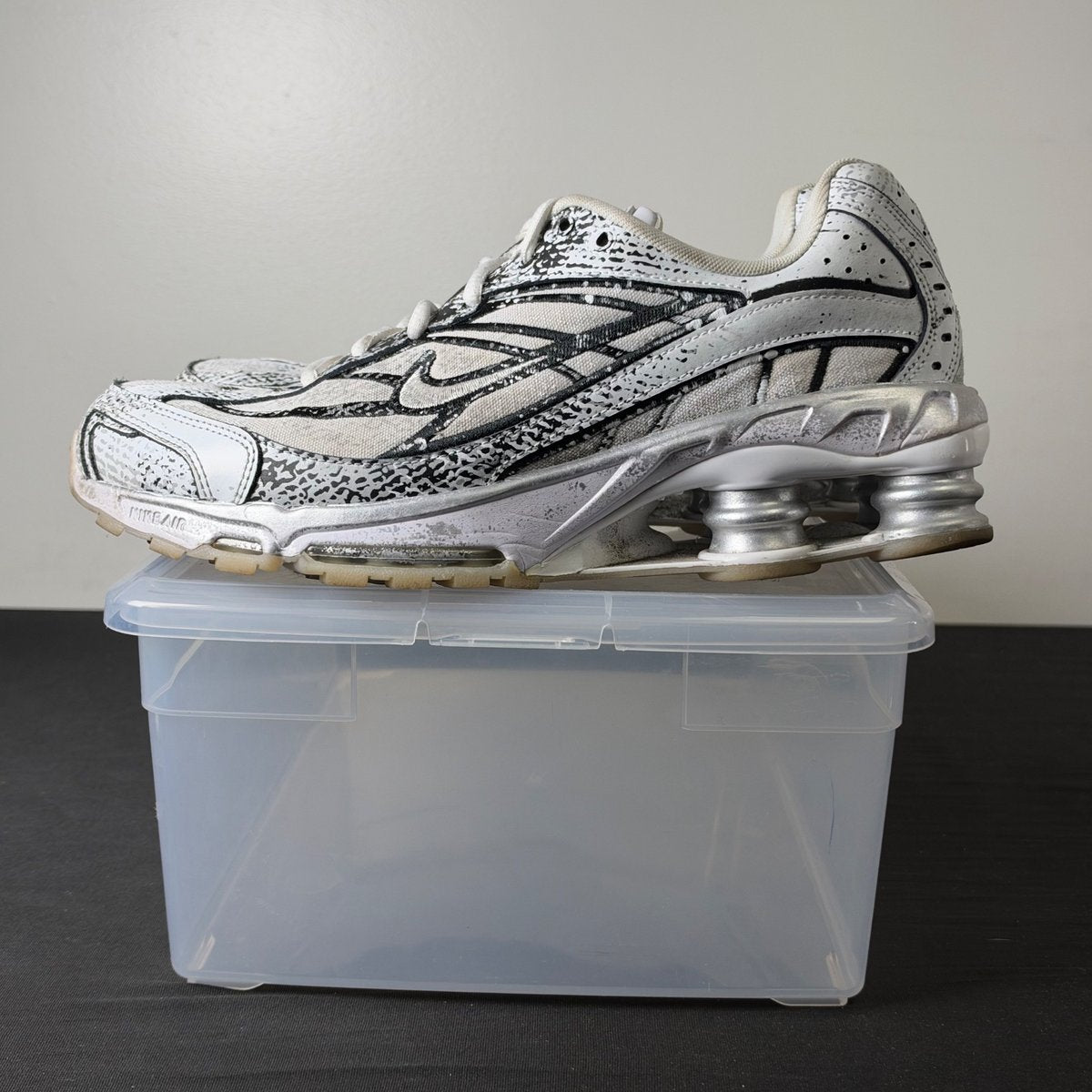 Nike Shox Ride 2 Metallic Platinum (Size 9.5) - Image 3