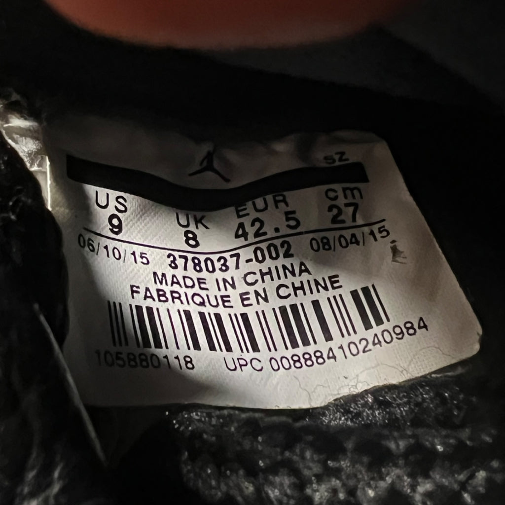 Jordan 11 Retro 72-10 9 (Moderately Worn Pre-Owned)JordanBlack/Gym Red-White-Anthracite - Image 7