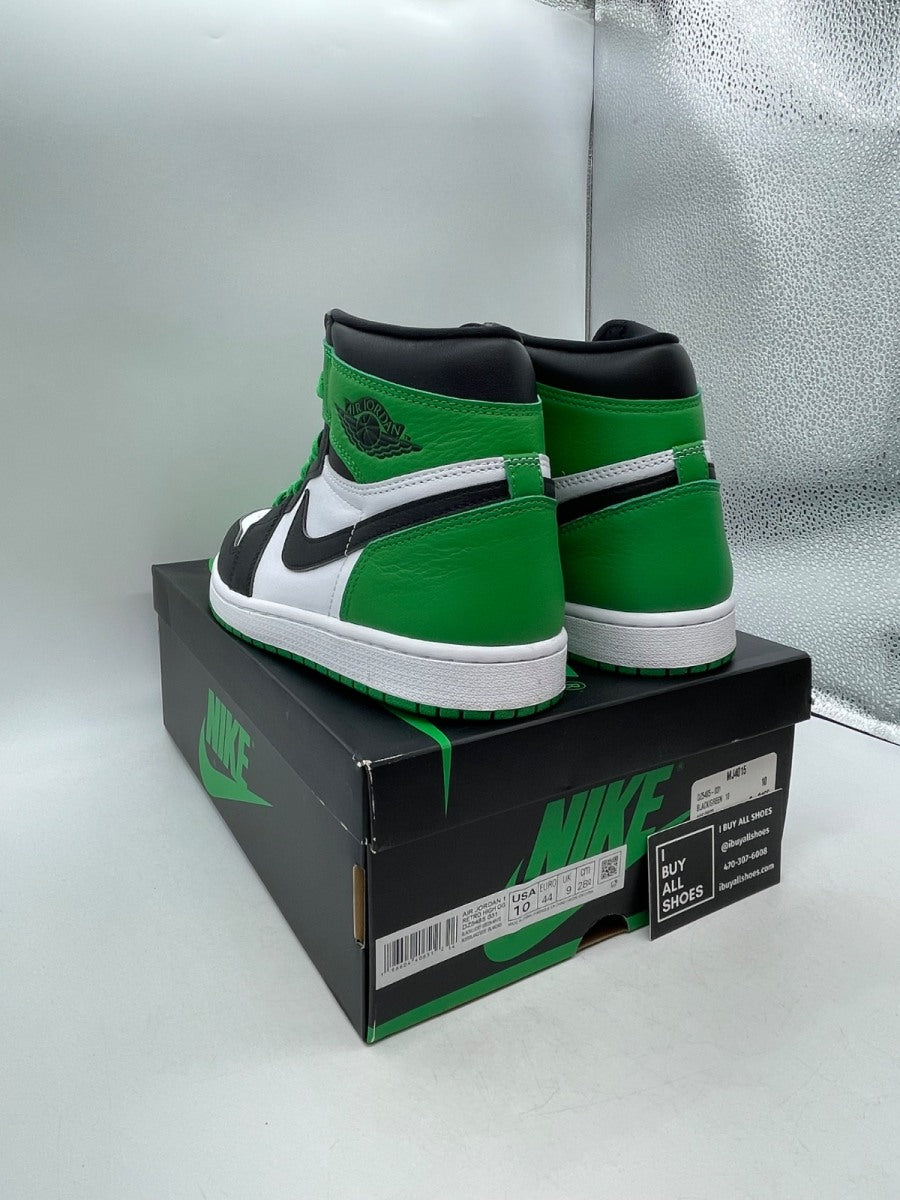 Jordan 1 Retro High OG Lucky Green 10 (Moderately Worn Pre-Owned) - Image 4