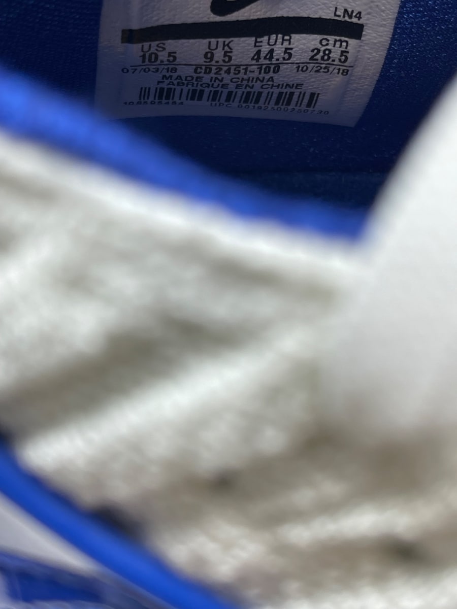 Nike LeBron 16 Superman SuperBron 10.5 (Moderately Worn Pre-Owned)NikeWhite/Varsity Red-Varsity Royal - Image 8