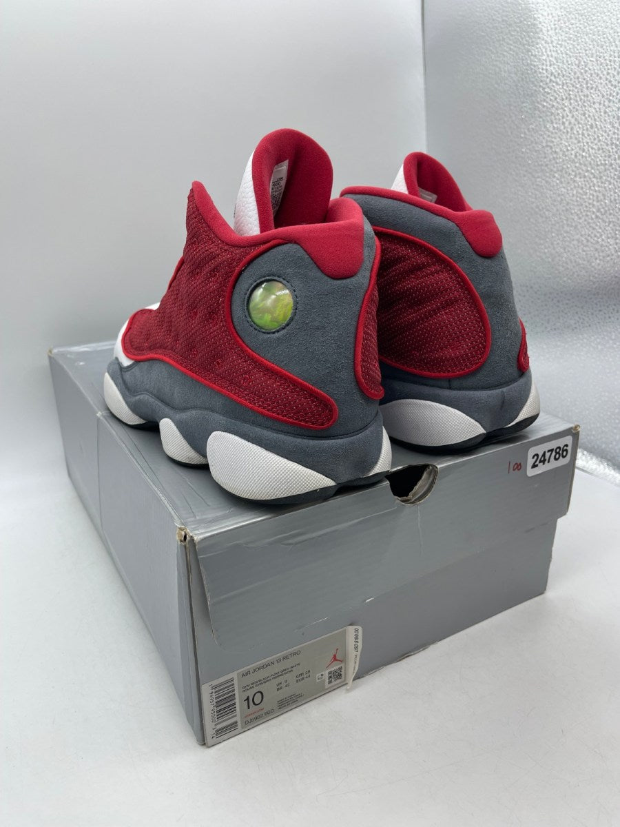 Jordan 13 Retro Gym Red Flint Grey 10 (Moderately Worn Pre-Owned)JordanGym Red/Flint Grey-White-Black - Image 4