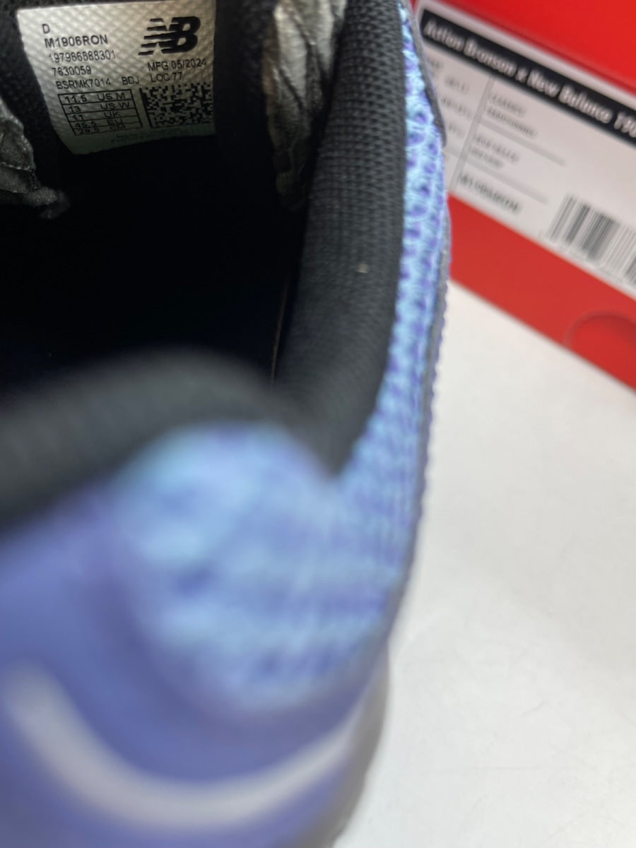 New Balance 1906R Action Bronson Medusa Azul 11.5 (Moderately Worn Pre-Owned) - Image 8