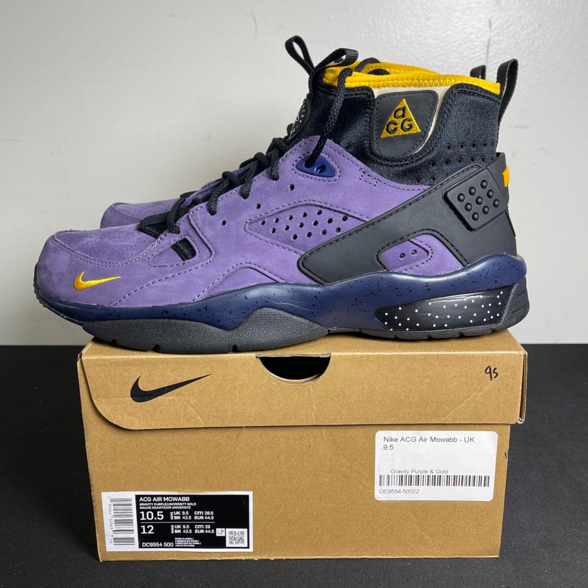 Nike ACG Air Mowabb OG Gravity Purple (2021) (Size 12) - aux
