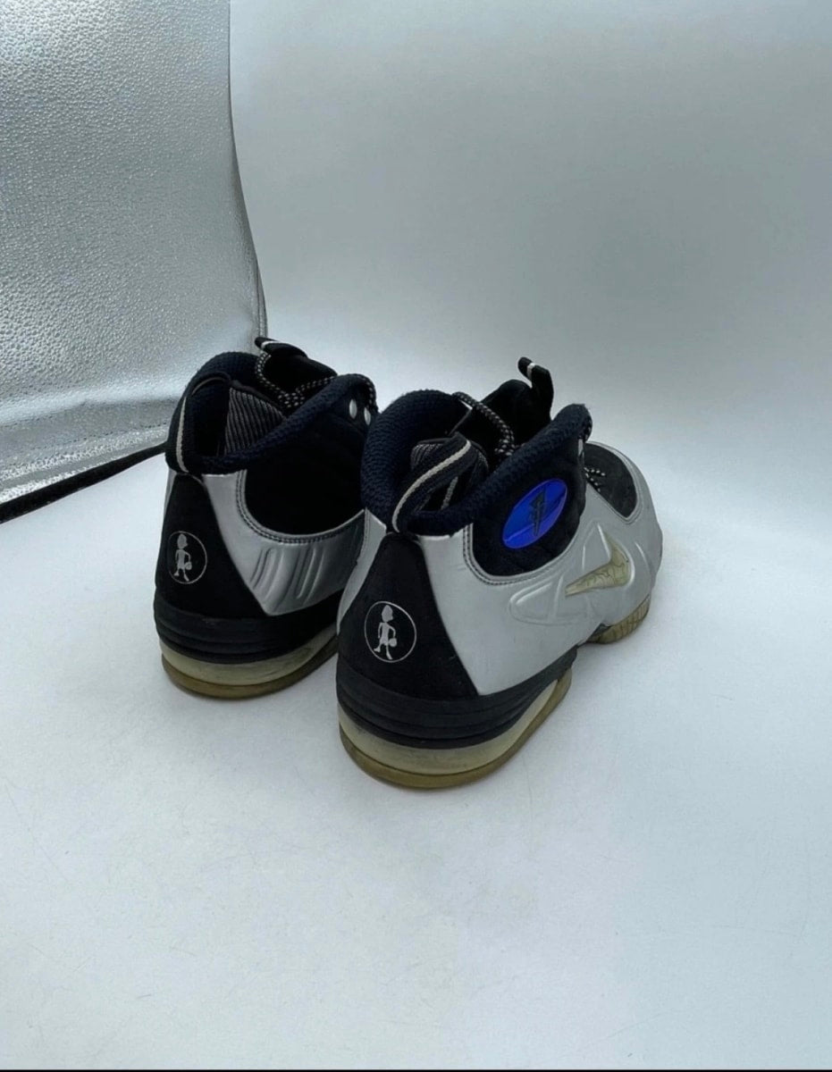 Nike Air 1/2 Cent Silver 11 (Heavily Worn Pre-Owned)NikeBlack/Metallic Silver - Image 5