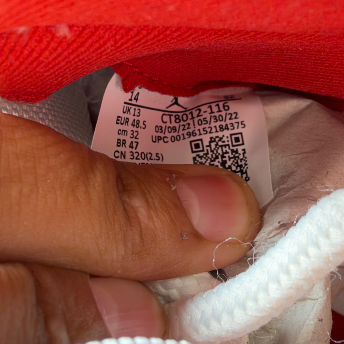 Jordan 11 Retro Cherry (2022) (Size 14) - Image 7