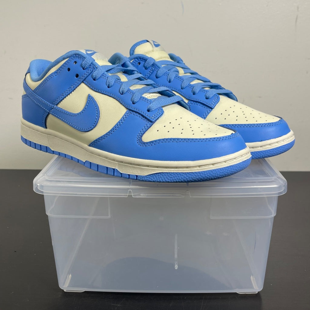 Nike Dunk Low Retro University Blue 10.5 (Moderately Worn Pre-Owned)NikeUniversity Blue/Coconut Milk - Image 1