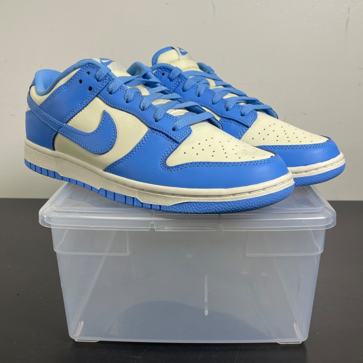 Nike Dunk Low Retro University Blue 10.5 (Moderately Worn Pre-Owned)NikeUniversity Blue/Coconut Milk - Image 1