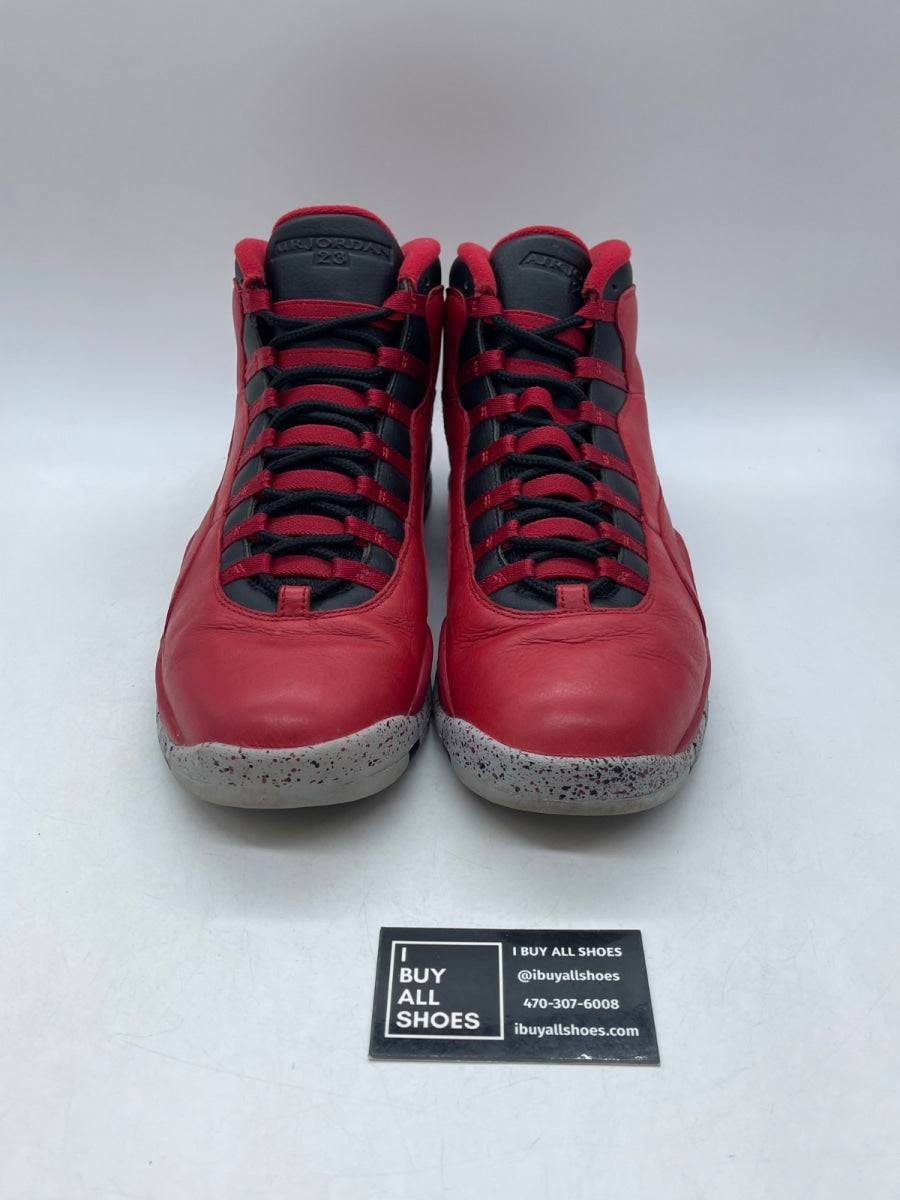 Jordan 10 Retro Bulls Over Broadway 13 (Moderately Worn Pre-Owned) - Image 2