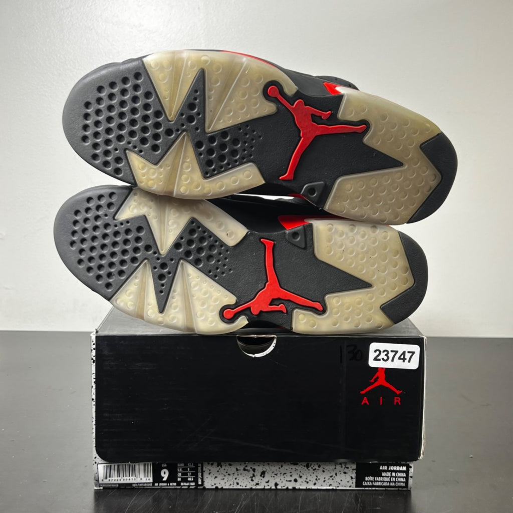 Jordan 6 Retro Black Infrared (2019) 9 (Lightly Worn Pre-Owned)JordanBlack/Infrared - Image 6