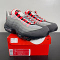 Nike Air Max 95 OG Solar Red (2018) 13 (Moderately Worn Pre-Owned)NikeWhite/Solar Red-Neutral Grey-Medium Grey - Image 1