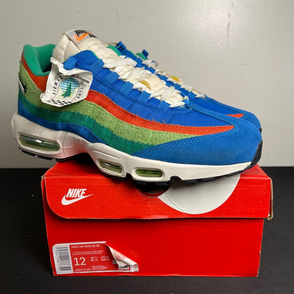 Nike Air Max 95 SE Air Max Running Club Photo Blue (Size 12) - aux