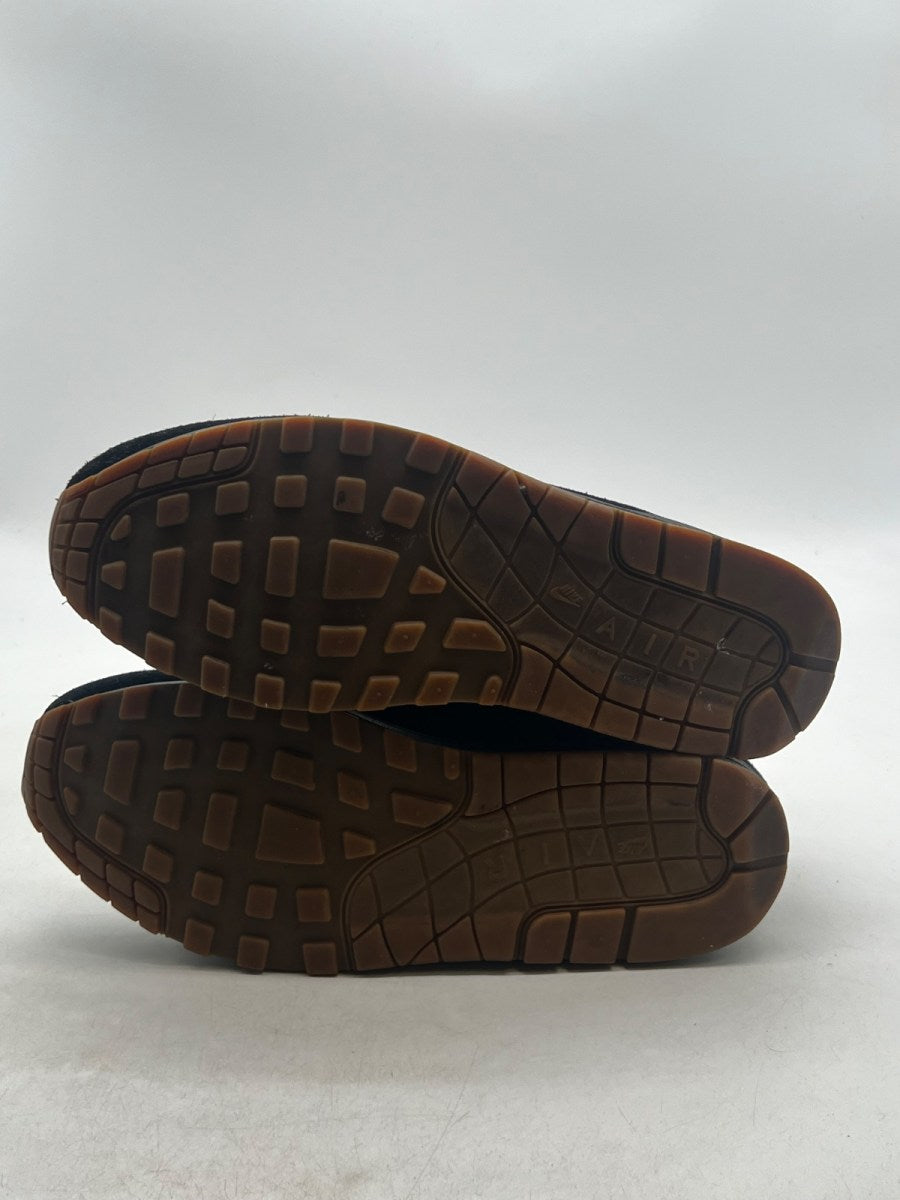Nike Air Max 1 Black Gum 13 (Heavily Worn Pre-Owned)NikeBlack/Black-Gum Medium Brown-Black - Image 7