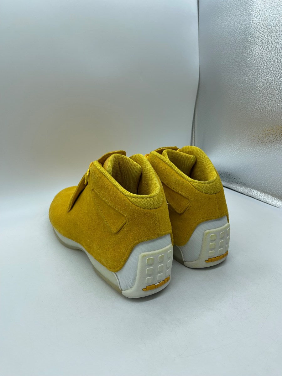 Jordan 18 Retro Yellow Ochre 14 (Moderately Worn Pre-Owned)JordanYellow Ochre/Yellow Ochre-Sail - Image 4