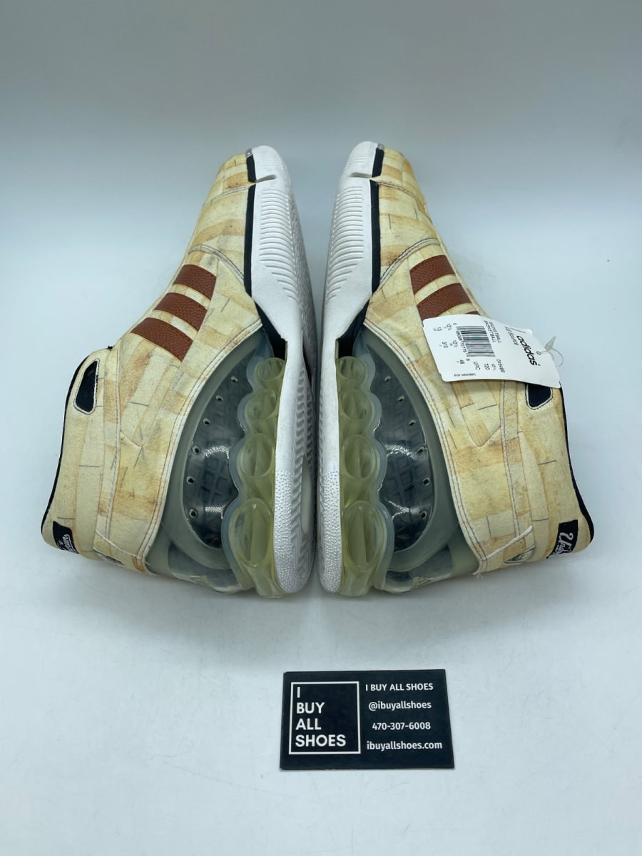 UNDRCRWN x adidas KG Bounce 'White Camel' 13 (Moderately Worn Pre-Owned) - Image 6