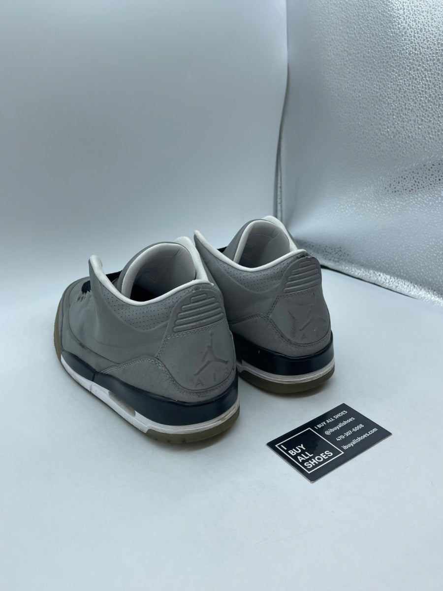 Jordan 3 Retro 5Lab3 Silver 8.5 (Moderately Worn Pre-Owned) - Image 4