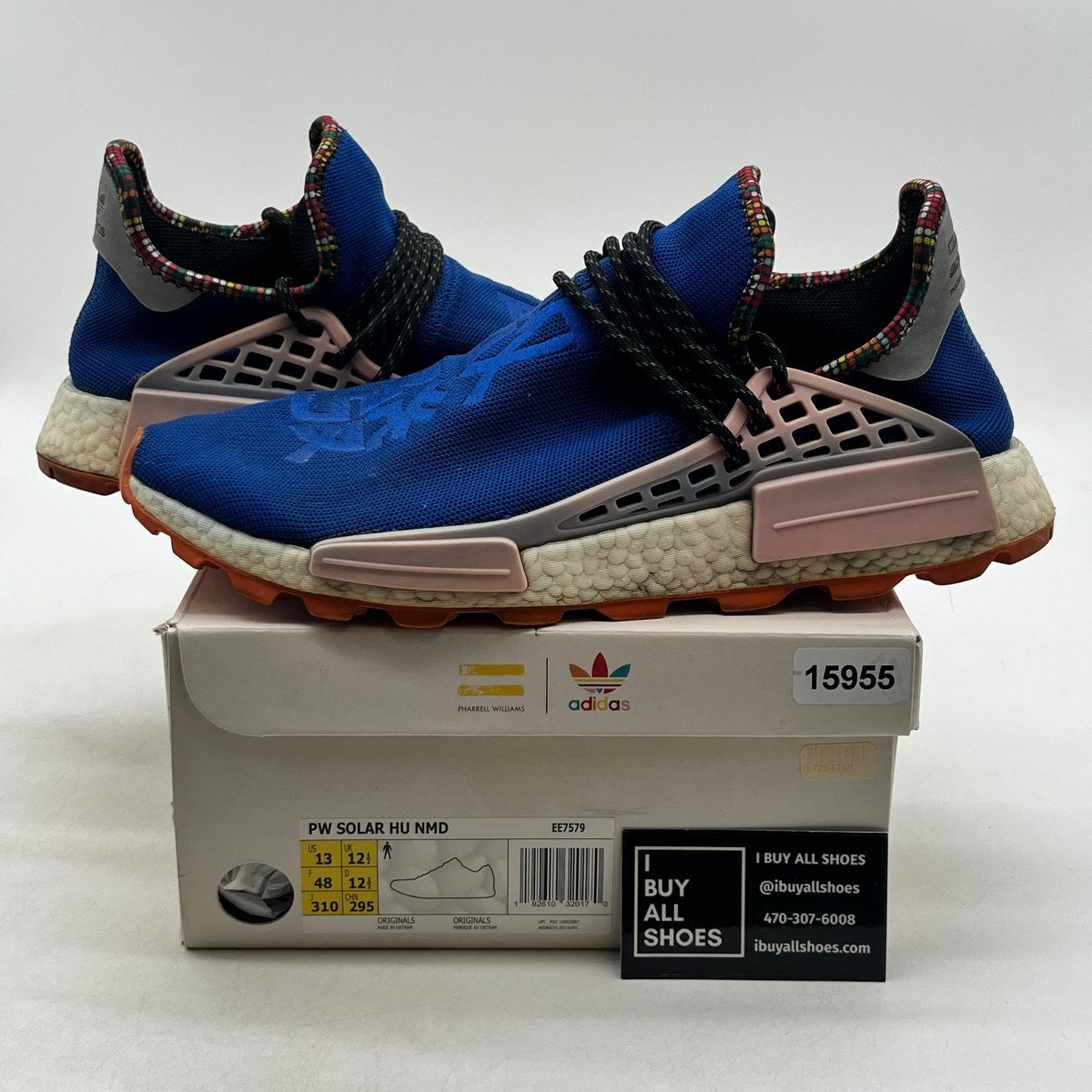 adidas NMD Hu Pharrell Inspiration Pack Powder Blue - Image 1