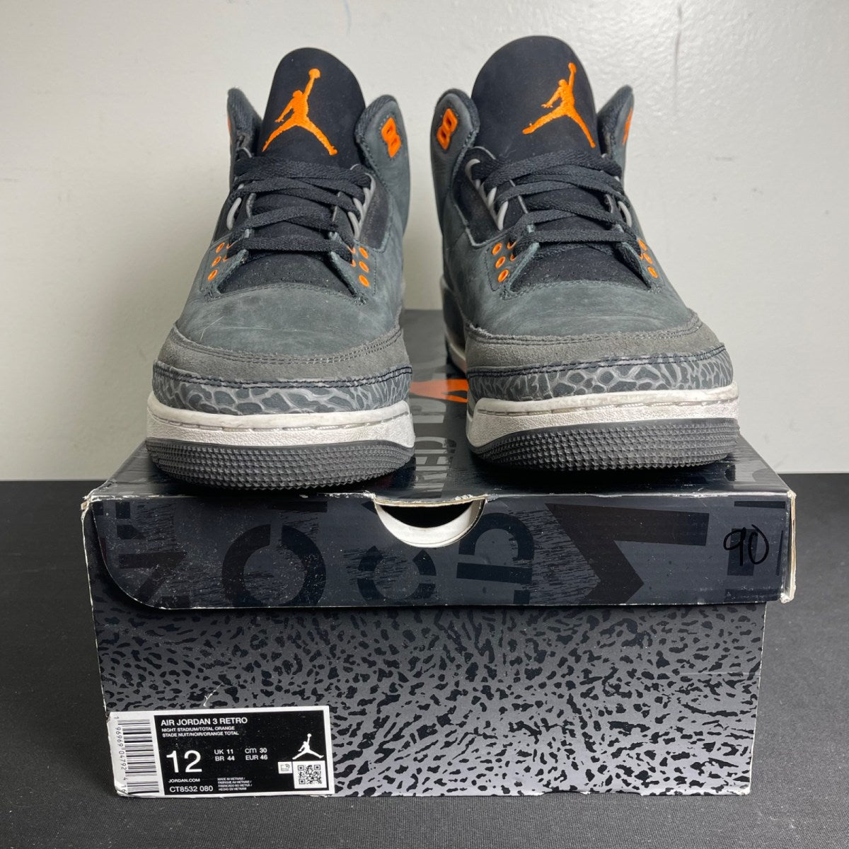 Jordan 3 Retro Fear Pack (2023) (Size 12) - Image 2