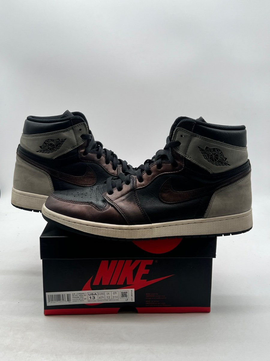 Jordan 1 Retro High Light Army Rust Shadow Patina 13 (Moderately Worn Pre-Owned) - Image 1