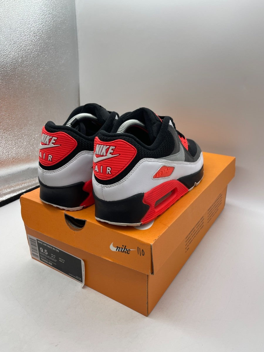 Jordan 5 Retro Off-White Muslin 9.5 (Moderately Worn Pre-Owned)JordanBlack/Muslin-Fire Red - Image 5