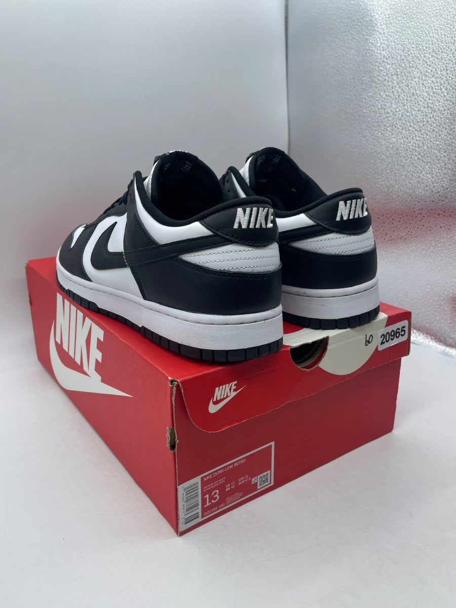 Nike Dunk Low Retro White Black Panda 13 (Moderately Worn Pre-Owned) - Image 4
