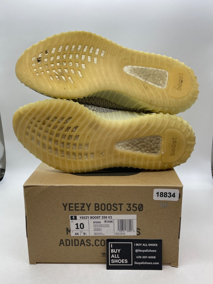 adidas Yeezy Boost 350 V2 Static (Non-Reflective) 10 (Heavily Worn Pre-Owned) - Image 7