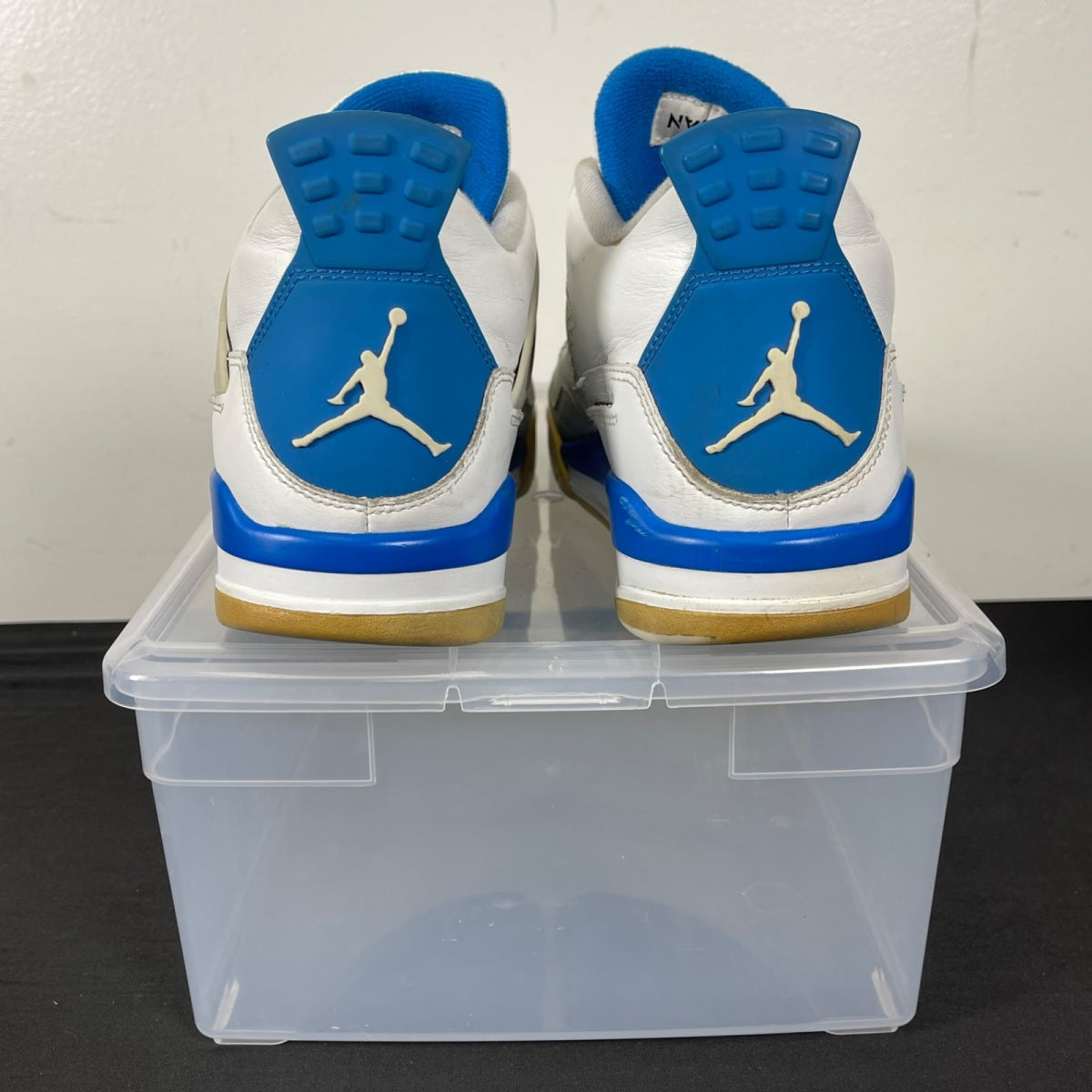 Jordan 4 Retro Military Blue (2012) (Size 9.5) - Image 4