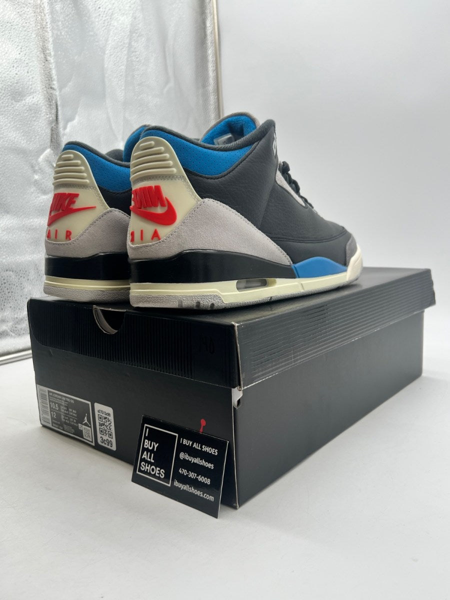 Jordan 3 Retro OG Rare Air 10.5 (Lightly Worn Pre-Owned) - Image 5