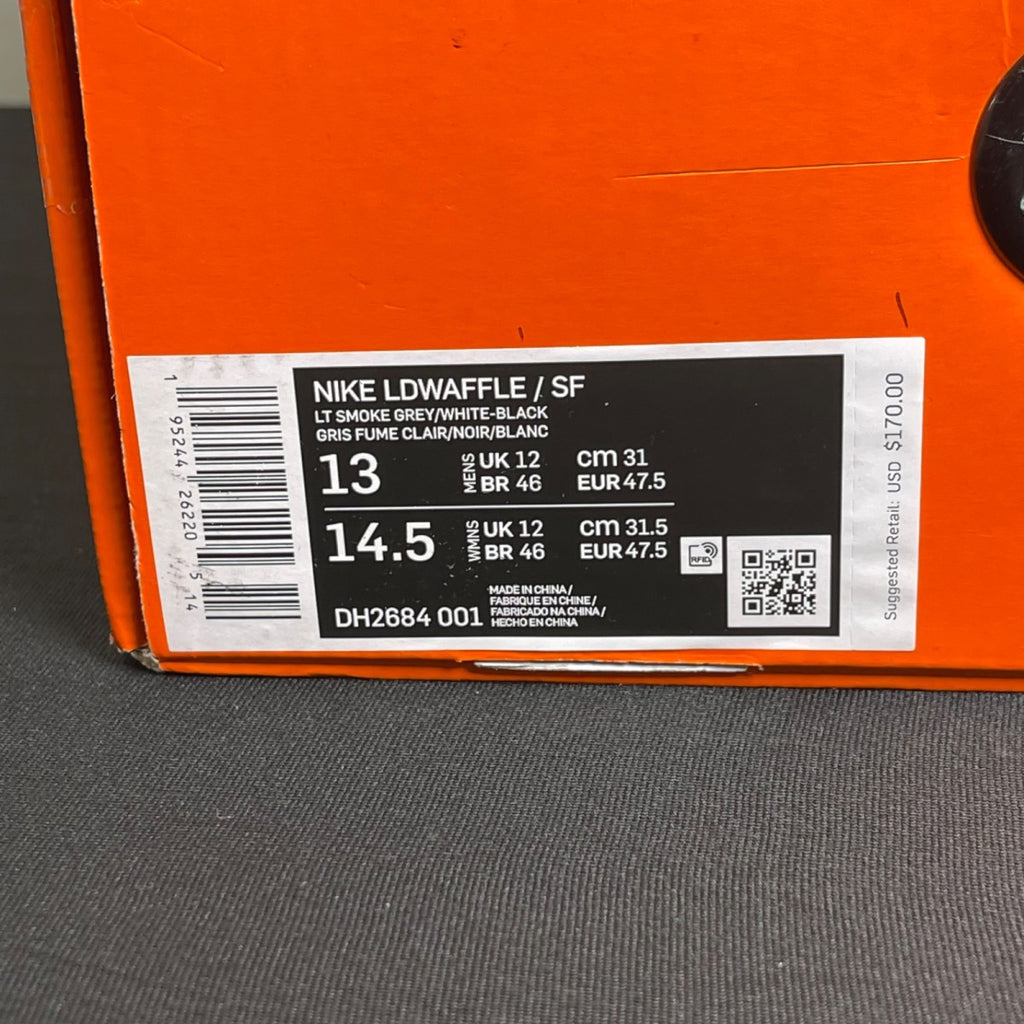 Nike LD Waffle SF sacai Fragment Grey (Size 13) - Image 7