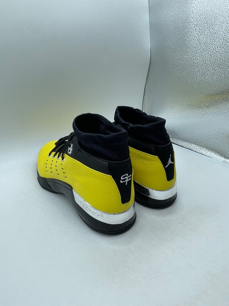 Jordan 17 Retro Low SoleFly Alternate Lightning 14 (Moderately Worn Pre-Owned)JordanBlack/Lightening-Metallic Silver - Image 4