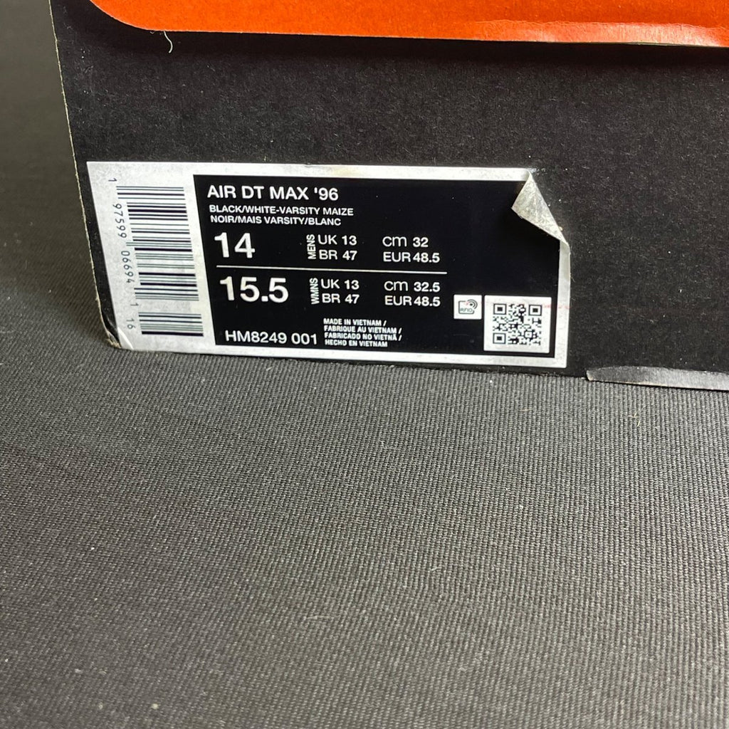 Nike Air DT Max '96 Black White (2024) (Size 14) - aux