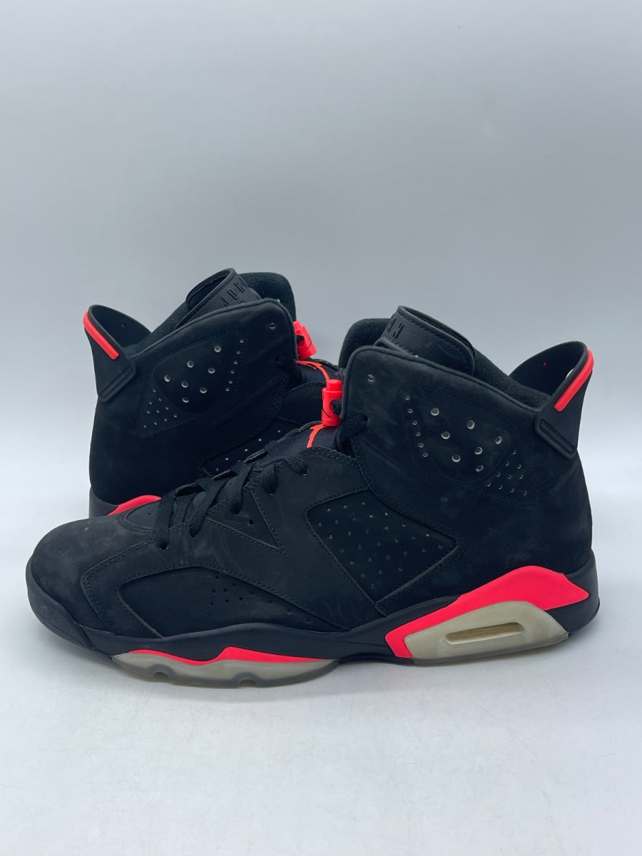 Jordan 6 Retro Infrared Black (2014) 13 (Moderately Worn Pre-Owned)JordanBlack/Infrared23-Black - Image 1
