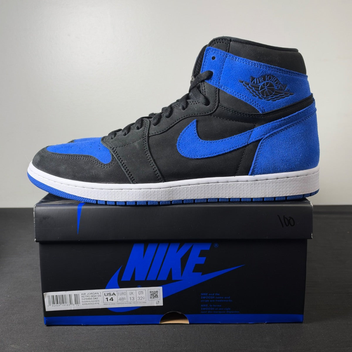Jordan 1 Retro High OG Royal Reimagined (Size 14) - aux