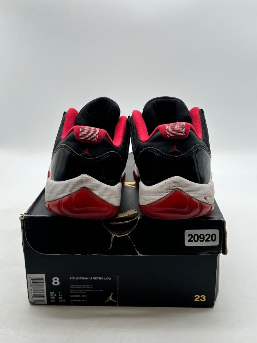 Jordan 11 Retro Low Bred (2015) 8 (Heavily Worn Pre-Owned) - Image 3