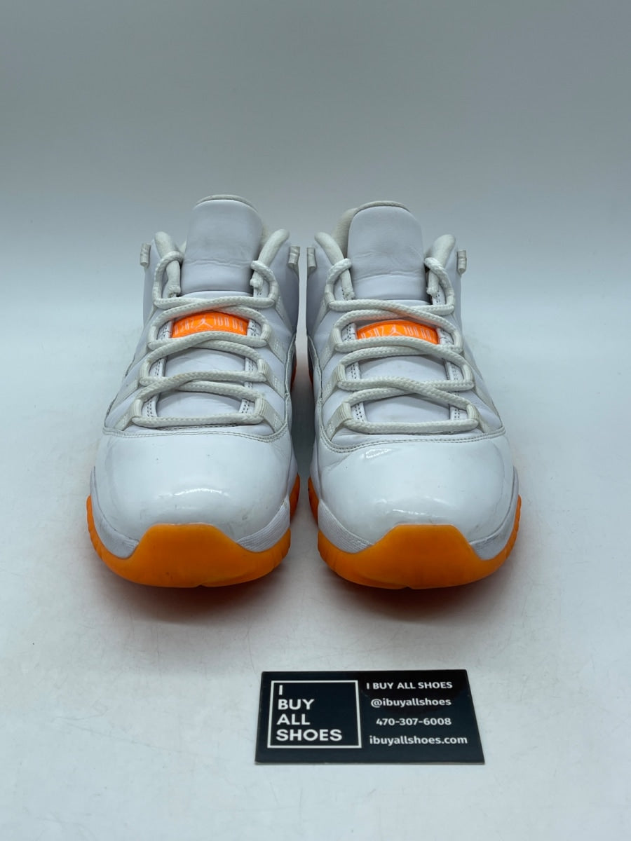 Jordan 11 Retro Low Citrus (2021) (Women's) 12W (Heavily Worn Pre-Owned) - Image 2