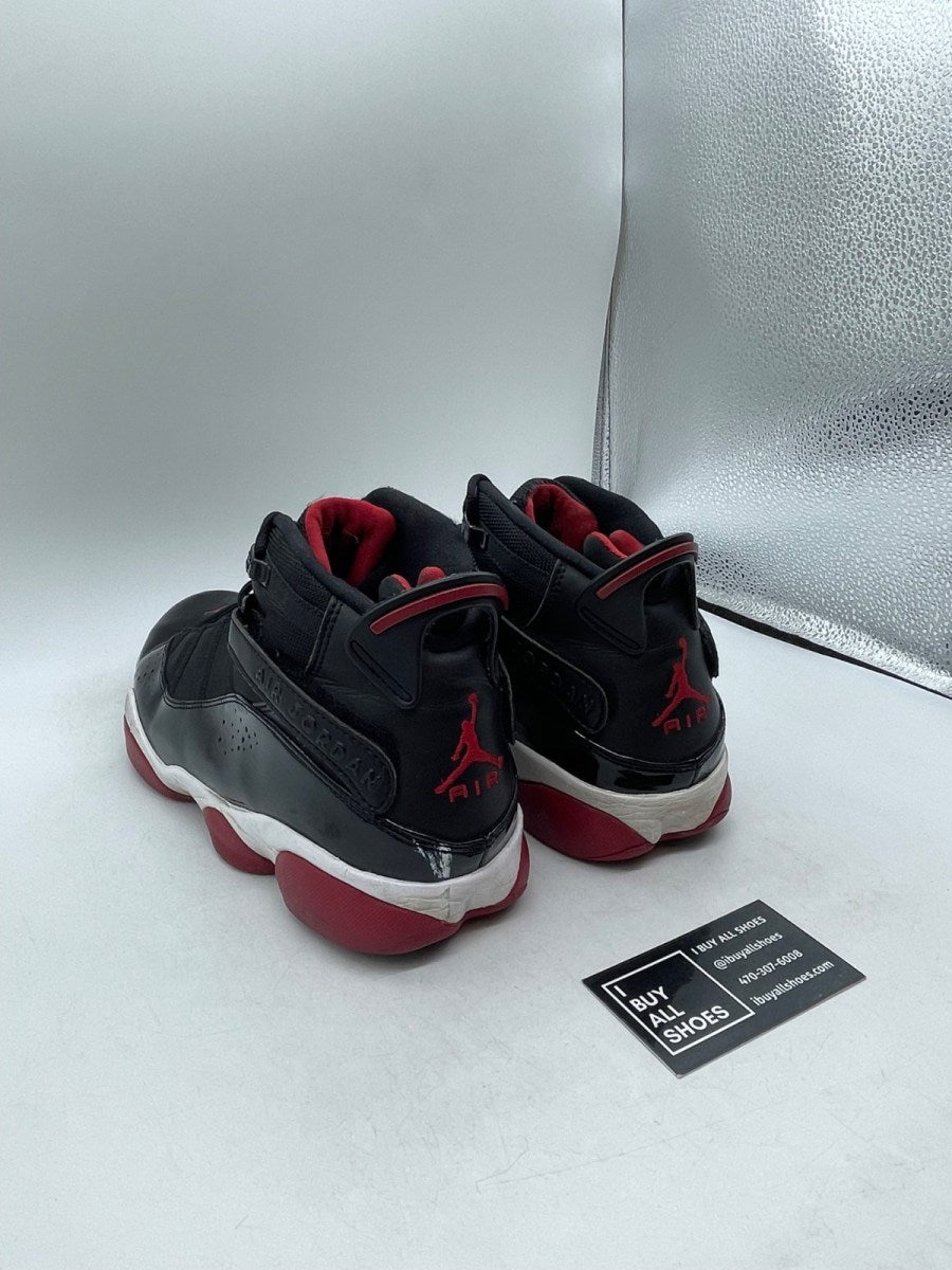Jordan 6 Rings Bred (2013) 11.5 (Heavily Worn Pre-Owned) - Image 4