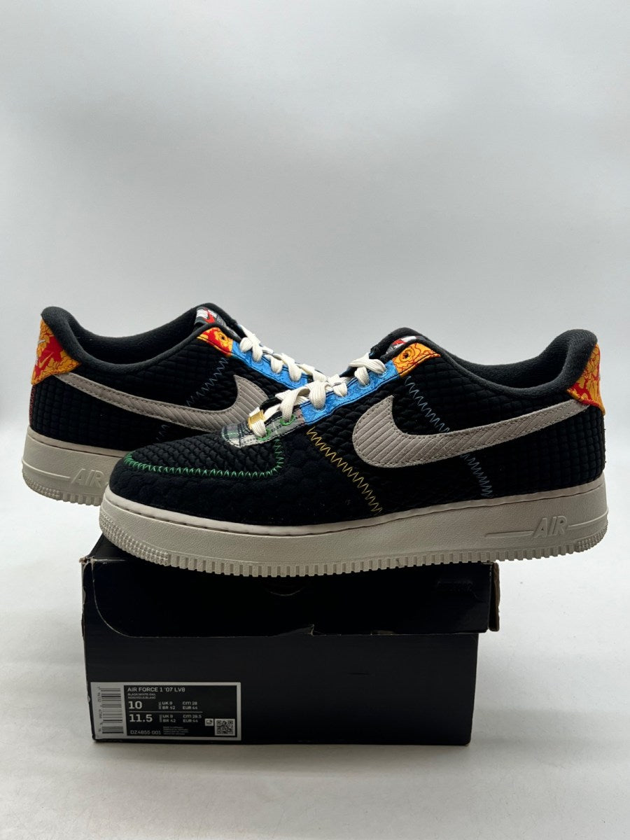 Nike Air Force 1 Low '07 LV8 Multi Material 10 (Lightly Worn Pre-Owned) - Image 1