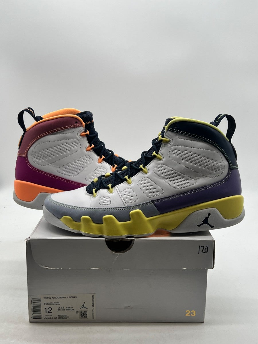 Jordan 9 Retro Change The World (Women's) 12W (Lightly Worn Pre-Owned) - Image 1