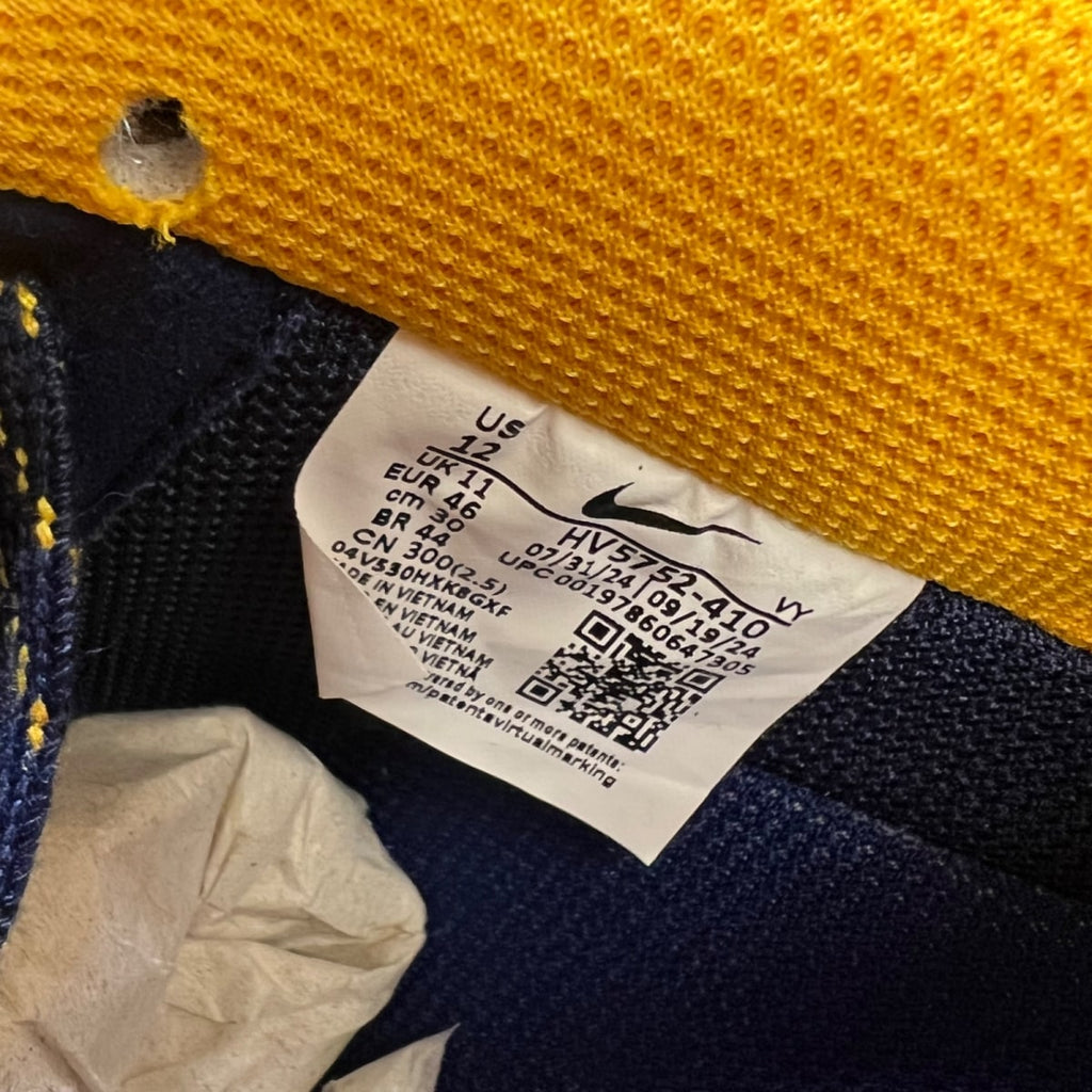 Nike Air Force 1 Low Retro Lettering 12 (Lightly Worn Pre-Owned)NikeNavy/Red/Gold - Image 7