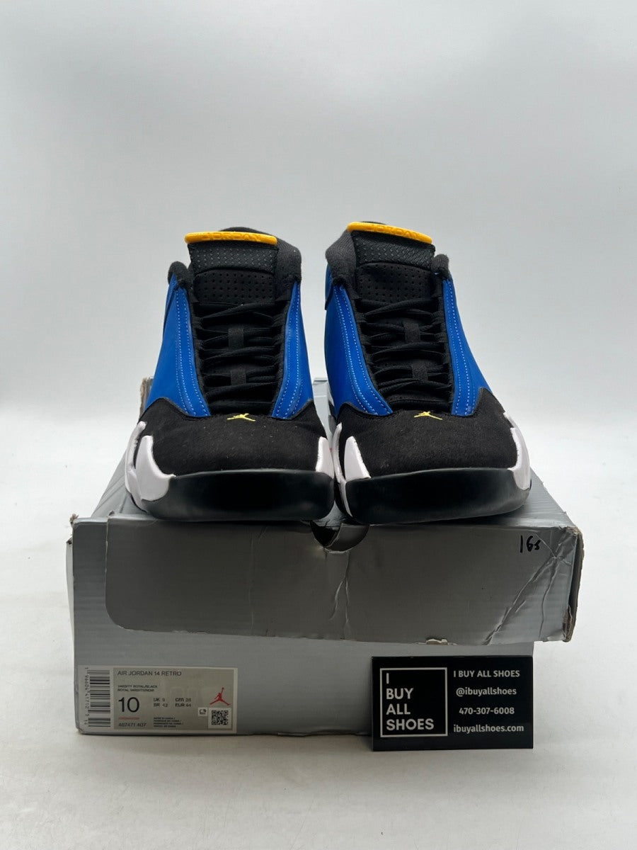 Jordan 14 Retro Laney (2023) 10 (Lightly Worn Pre-Owned) - Image 2
