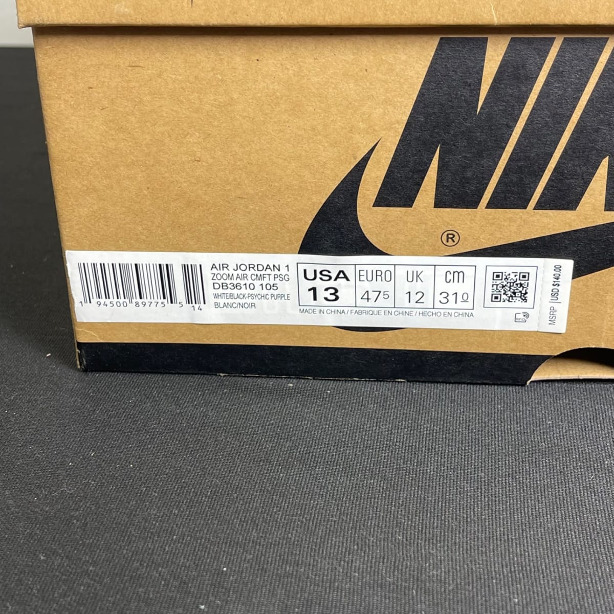 Jordan 1 High Zoom Air CMFT PSG Paris Saint-Germain (Size 13) - aux