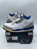 Jordan 3 Retro True Blue (2016) 9.5 (Heavily Worn Pre-Owned) - Image 1