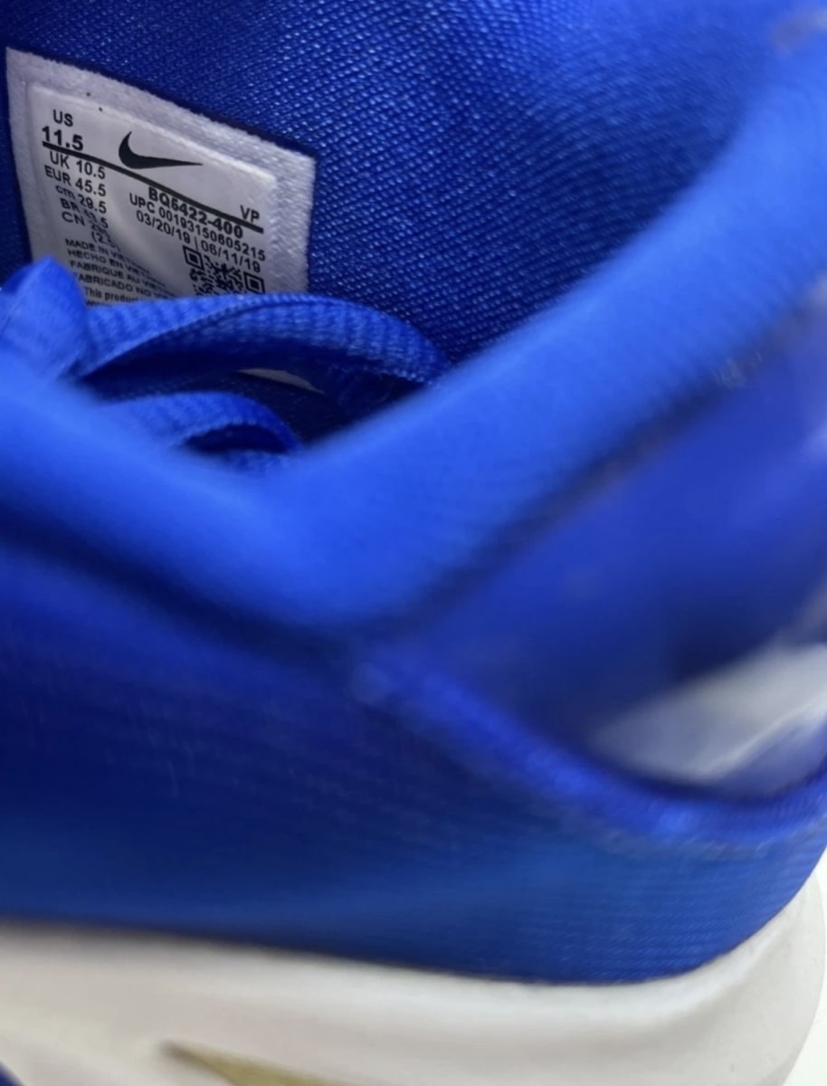 Nike Zoom Freak 1 Greece 11.5 (Lightly Worn Pre-Owned)NikeBlack/Multi-Color-Photo Blue - Image 8