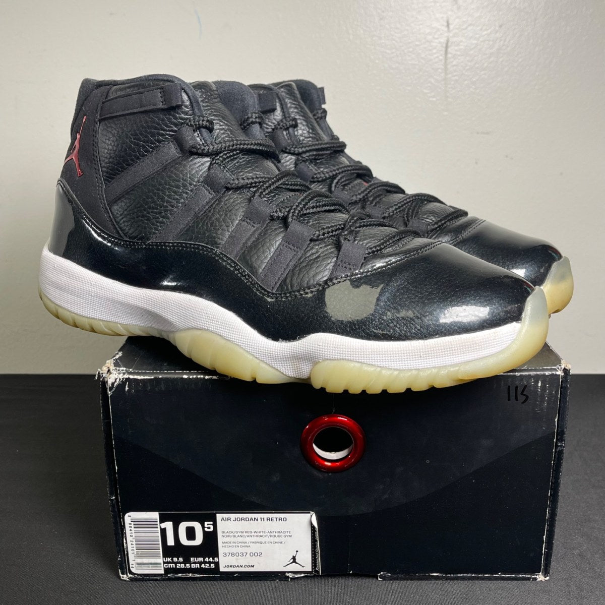 Jordan 11 Retro 72-10 (Size 10.5) - Image 1
