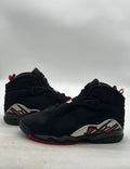 Jordan 8 Retro Playoffs (2023) 14 (Lightly Worn Pre-Owned)JordanBlack/True Red-White - Image 1